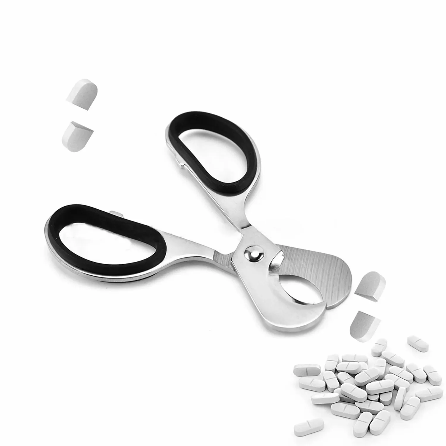 Baby Food Scissors - Pill Crusher with Pill Cutter Baby