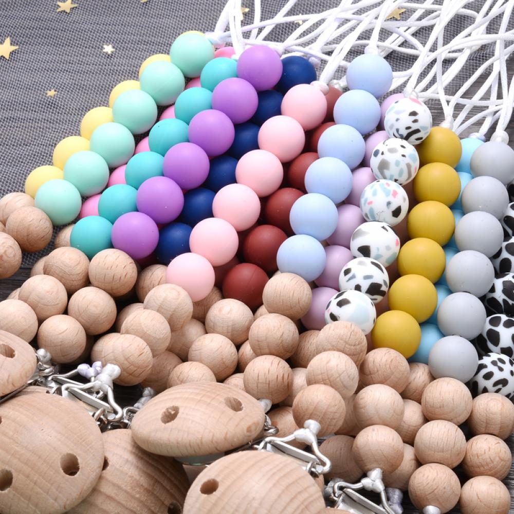 Baby Beech Pacifier Clip Round - Baby Food Flavors review and price