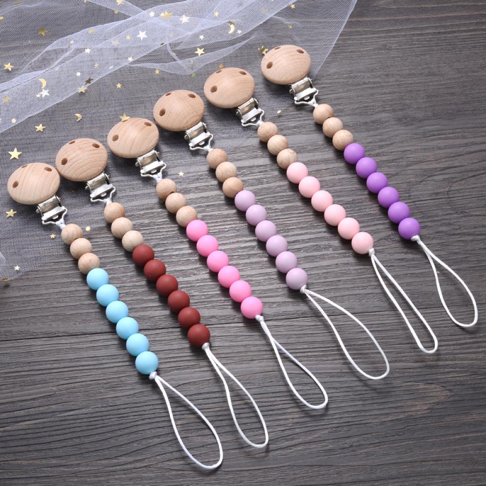 Baby Beech Pacifier Clip Round - Baby Food Flavors review and price