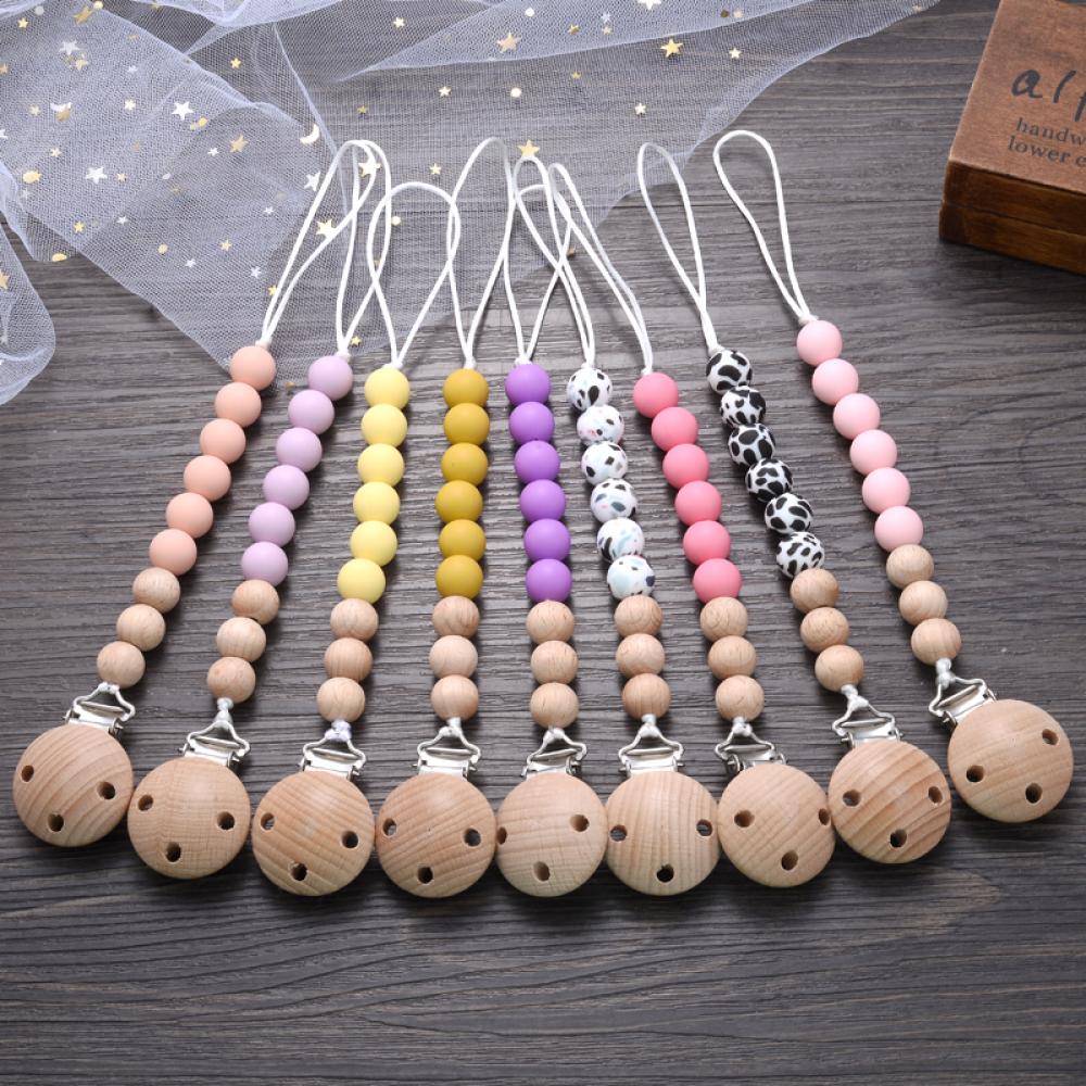 Baby Beech Pacifier Clip Round - Baby Food Flavors review and price