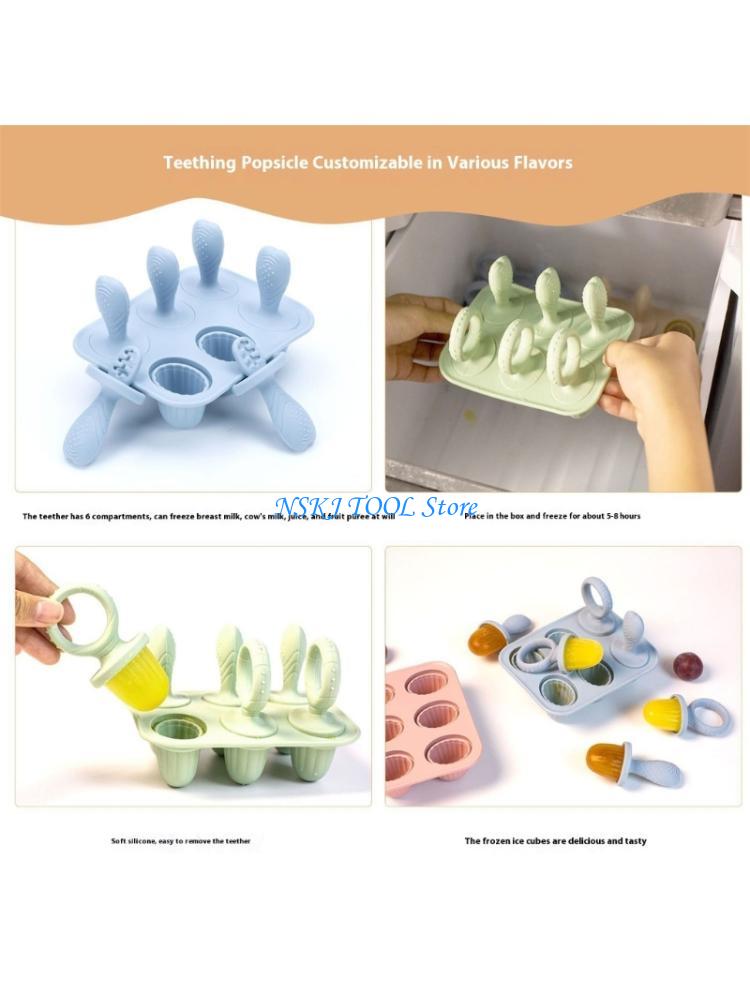 L8RC 6 Piece Teething Ice Cube - Freezer Tray Baby review and price