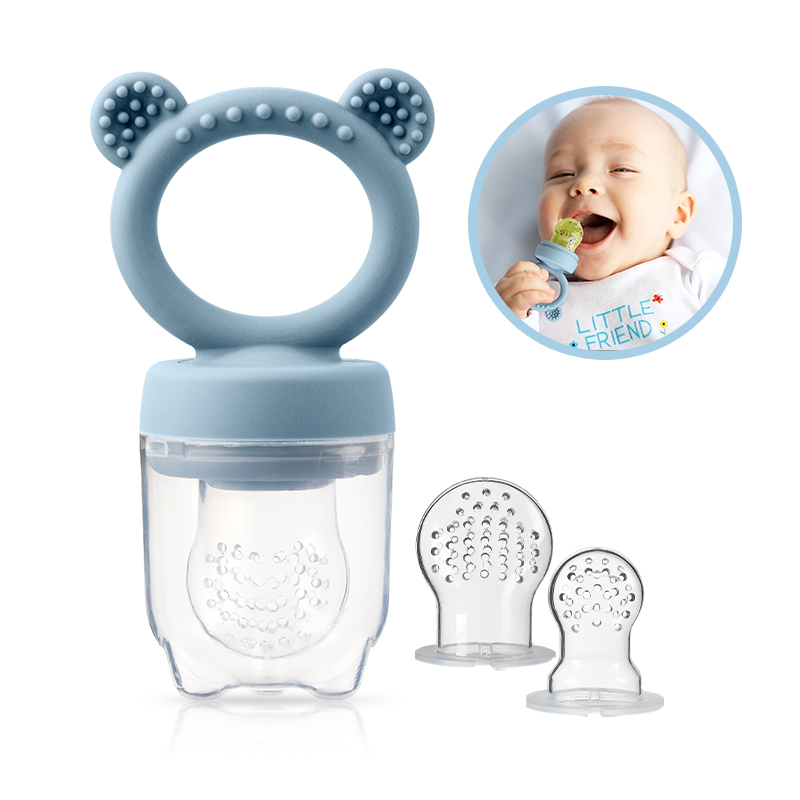 Silicone Bear Shaped Baby Frui - Baby Food Healthy review and price