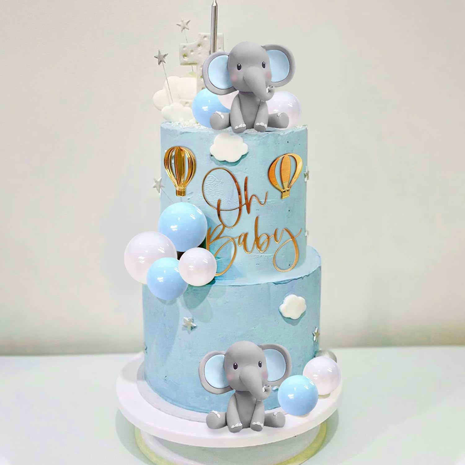 Elephant Cake Decoration Baby  - Baby Food Flavors review and price