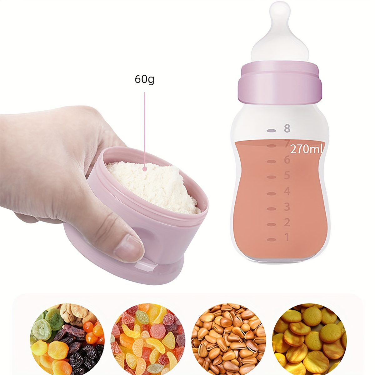 Large Capacity Baby Milk Powde - Baby Food Stuff review and price