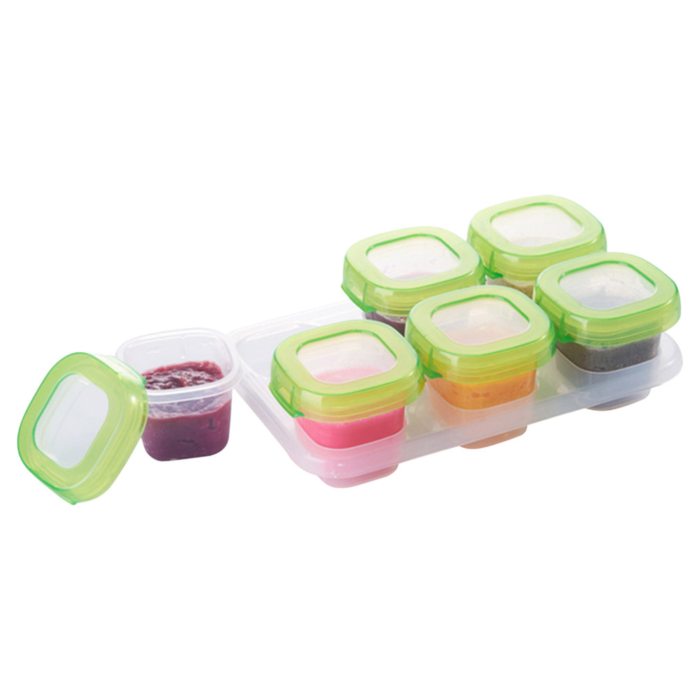 6Pcs Portable Fresh-Keeping Fo - Freezer Tray Baby review and price