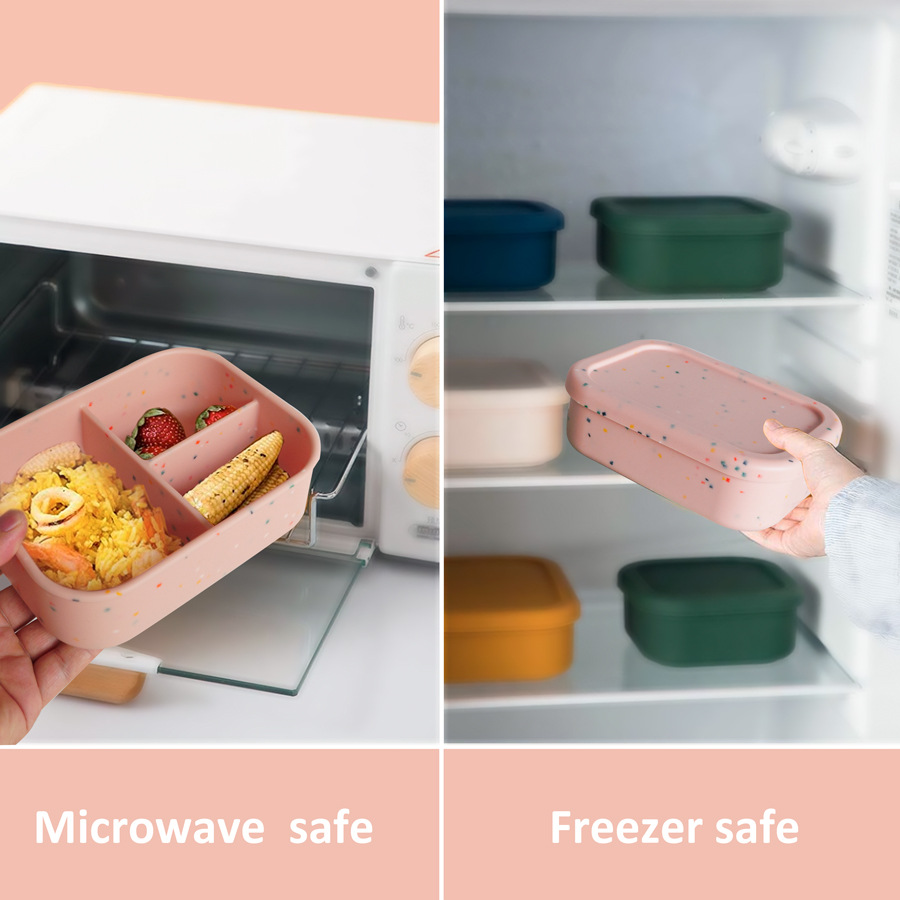 1PCS Microwave Lunch Box Silic - Baby Food Hero review and price