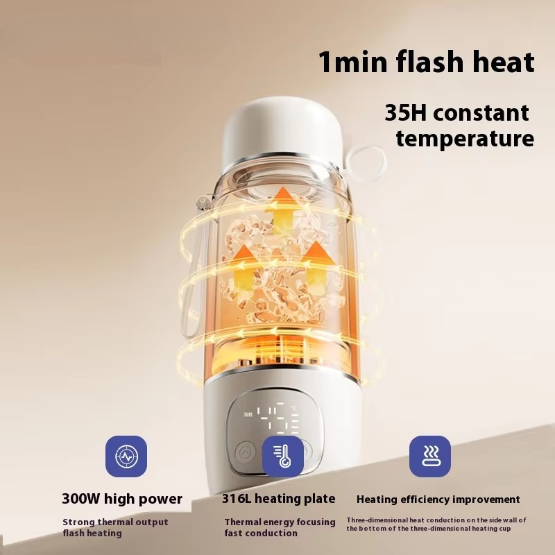 Portable wireless thermostatic - Baby Food Warmer review and price