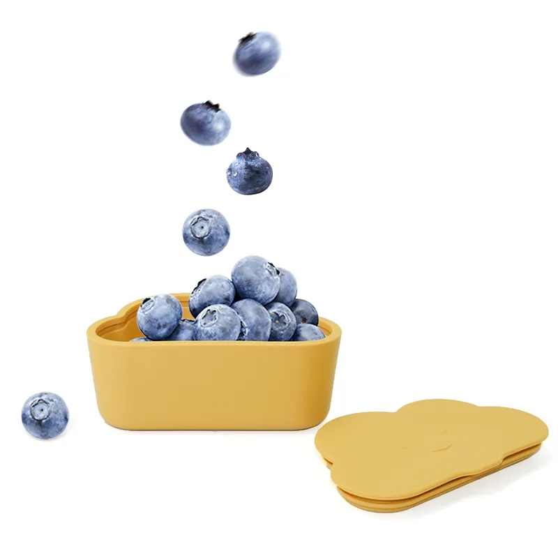 Baby Silicone Snack Box Solid  - Baby Food Hero review and price
