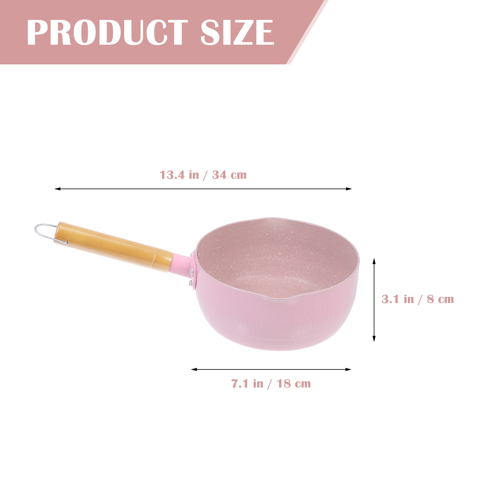 Wooden Handle Aluminium Milk P - Baby Food Restaurant review and price