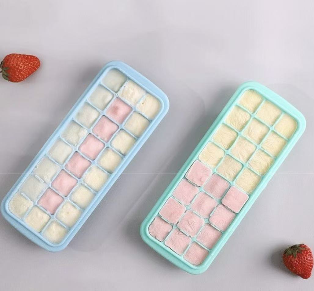 Silicone Ice Cubes Tray with L - Freezer Tray Baby review and price