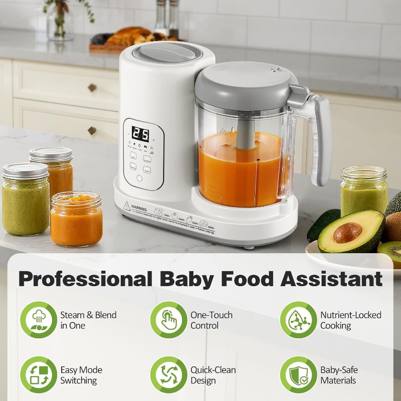 Baby Food Maker Steamer Blende - Baby Food Healthy review and price