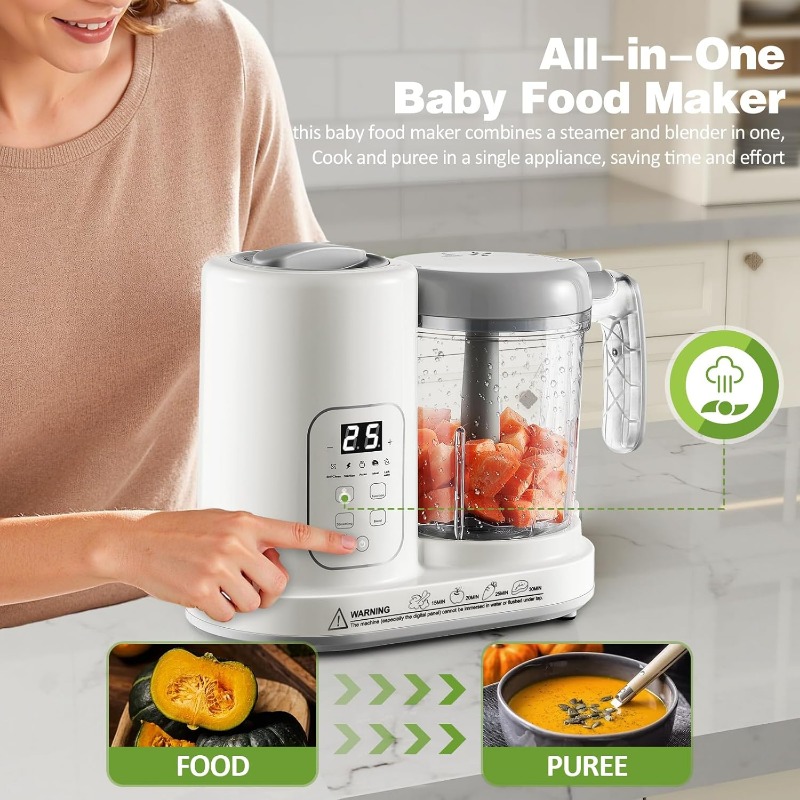 Baby Food Maker Steamer Blende - Baby Food Healthy review and price