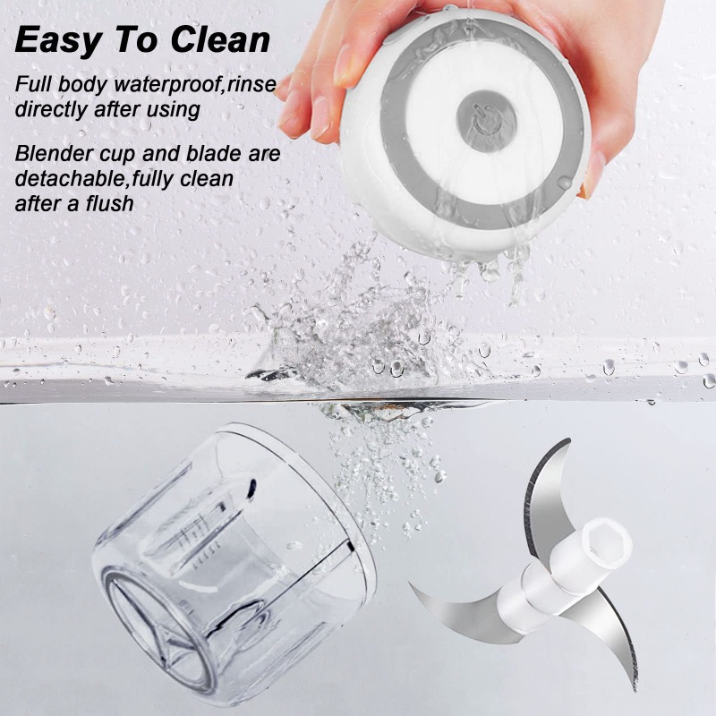 250ML Electric Garlic Grinder  - Easy Baby Food review and price