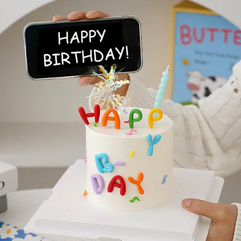 1 Set Happy Birthday Cake Topp - Baby Food Flavors review and price