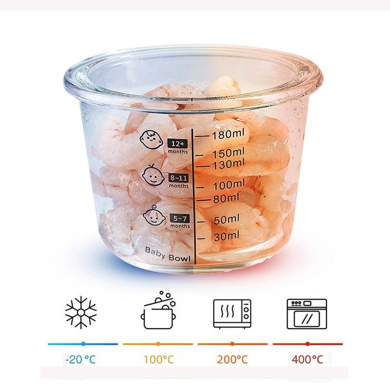 180ml Glass Baby Food Storage  - Baby Food Hero review and price