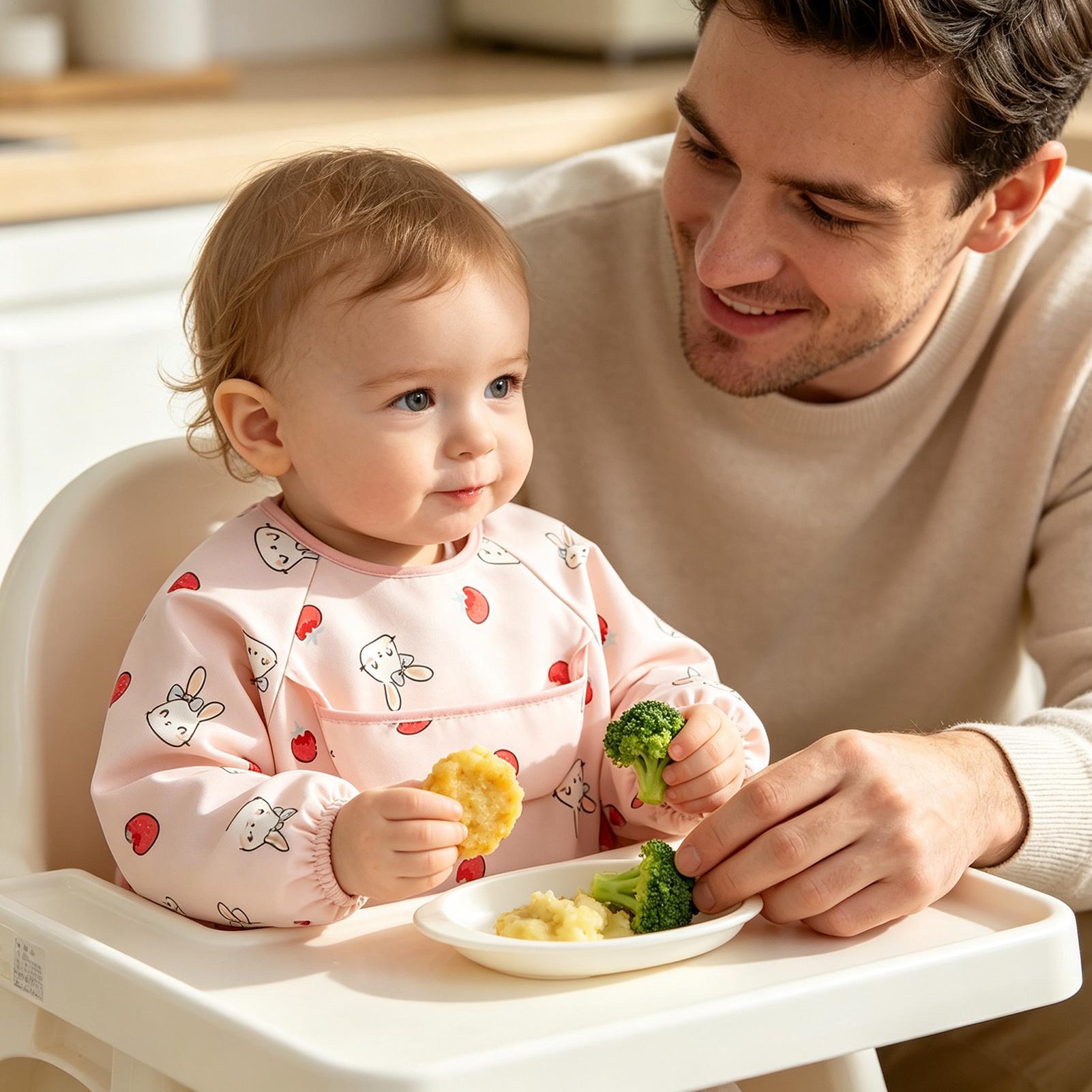 Feeding Smock Soft Adjustable  - Baby Food Restaurant review and price