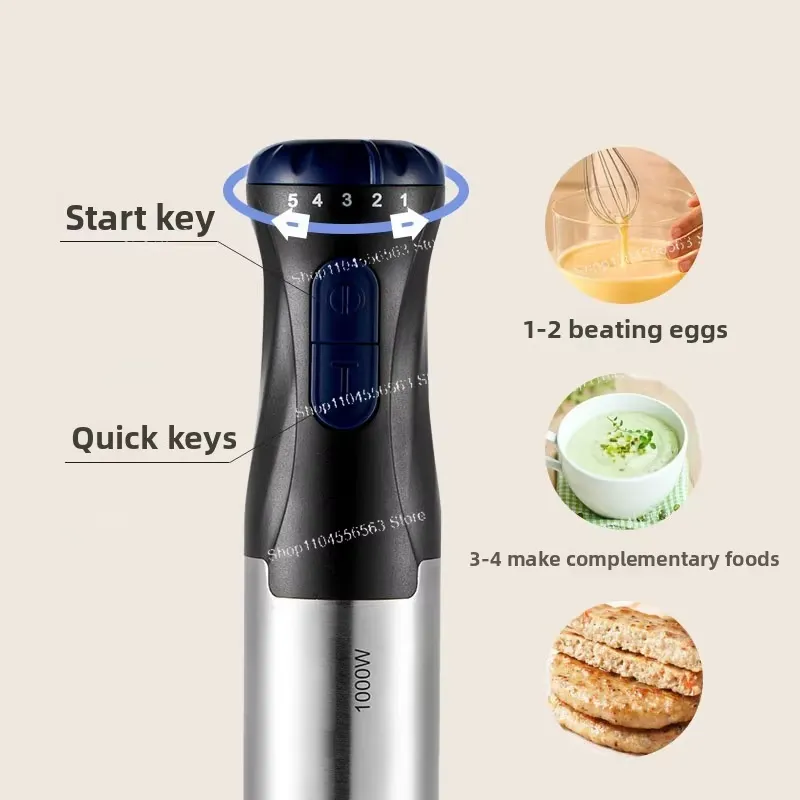 110V 1000W Handheld Immersion  - Easy Baby Food review and price
