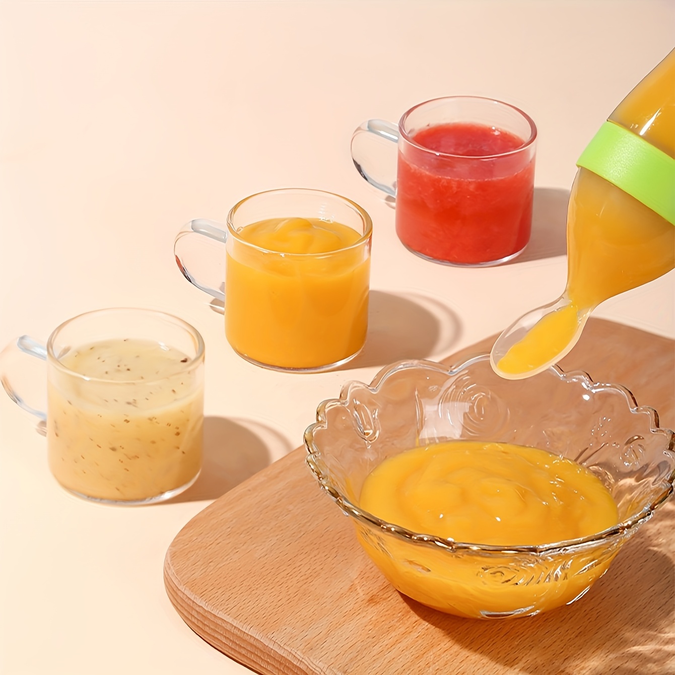 9pcs Feeding Cutlery:1 Silicon - Baby Food Stuff review and price