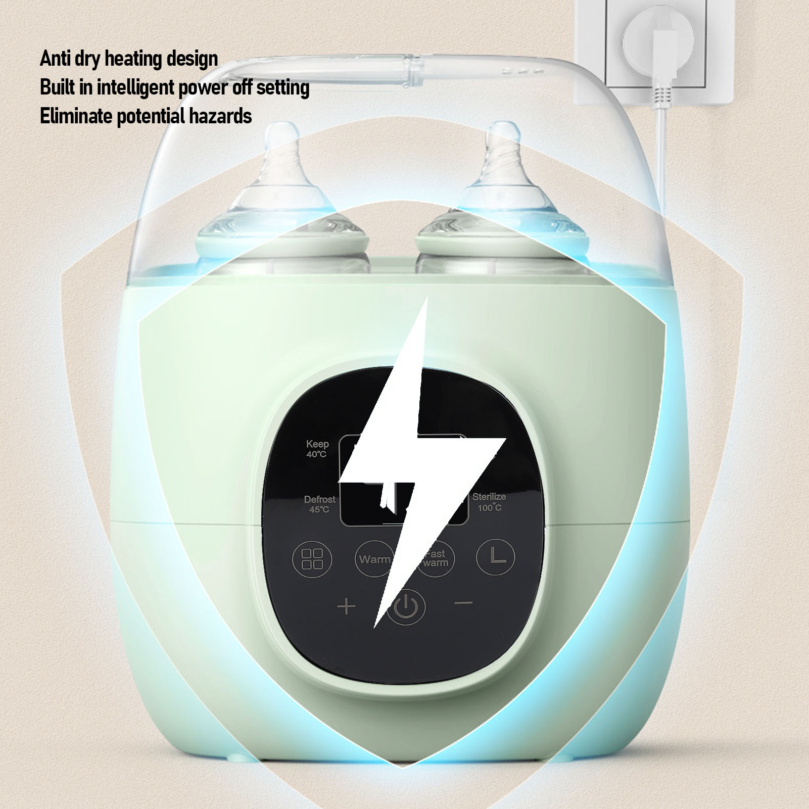Baby Bottle Warmer 200W PP Mul - Baby Food Warmer review and price