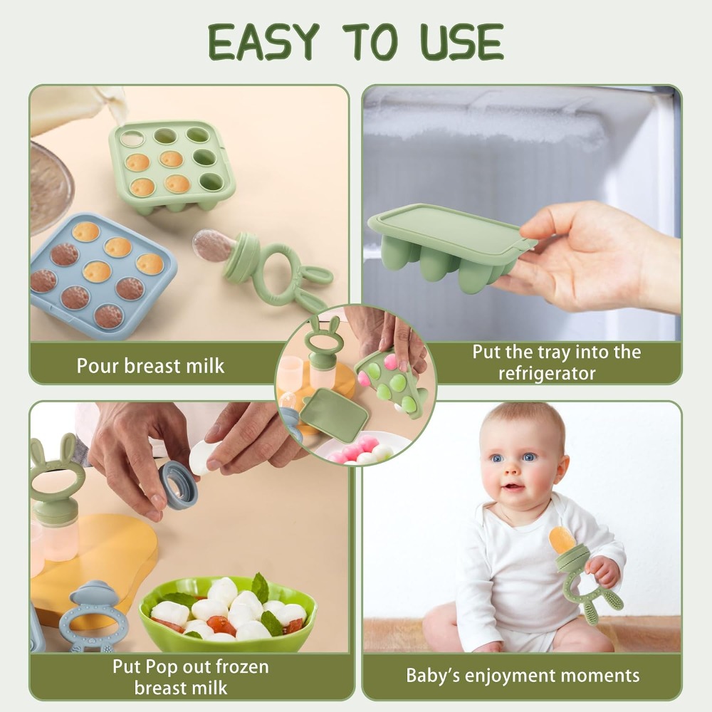 Baby Food Freezer Tray, Silico - Freezer Tray Baby review and price