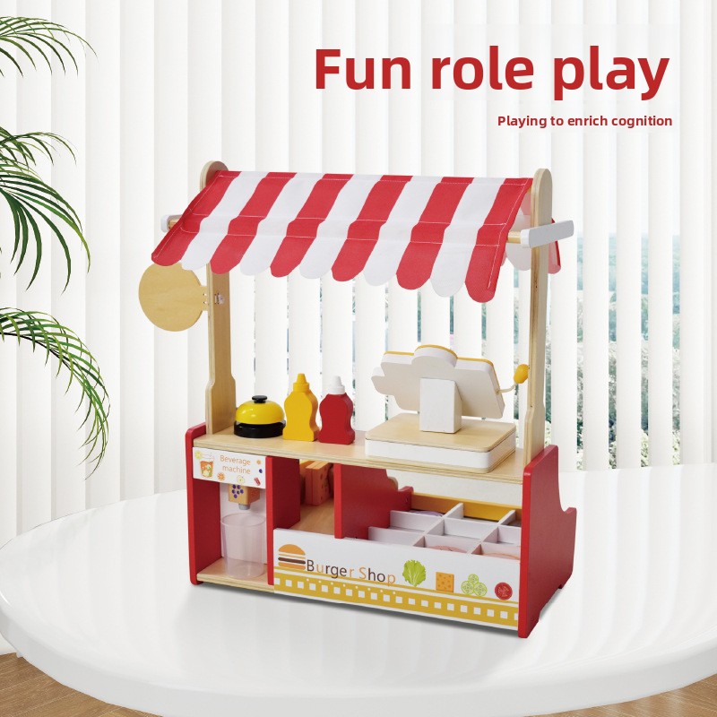 Children Toy Puzzle Wood Hambu - Baby Food Restaurant review and price