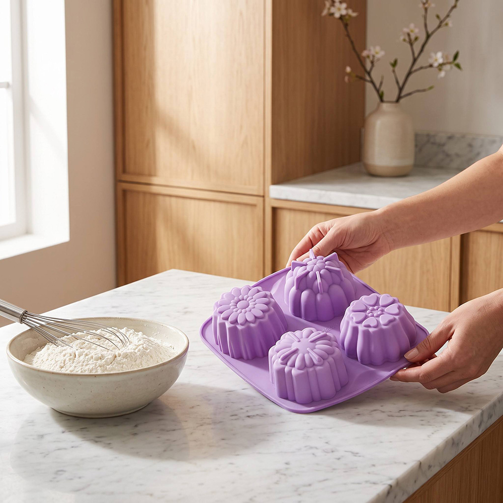 BPA Free 4-Hole Flower Shaped  - Baby Food Healthy review and price