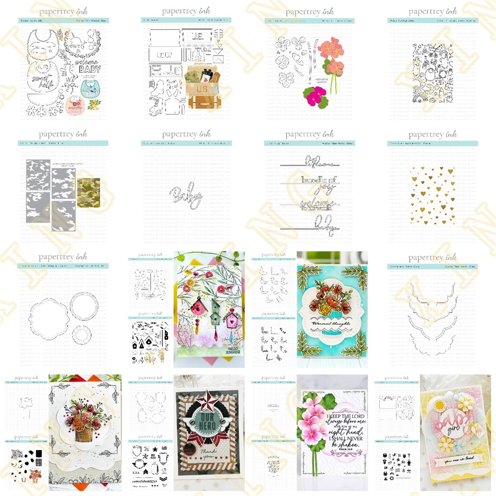 Metal Cutting Dies Stamps Sten - Baby Food Diary review and price