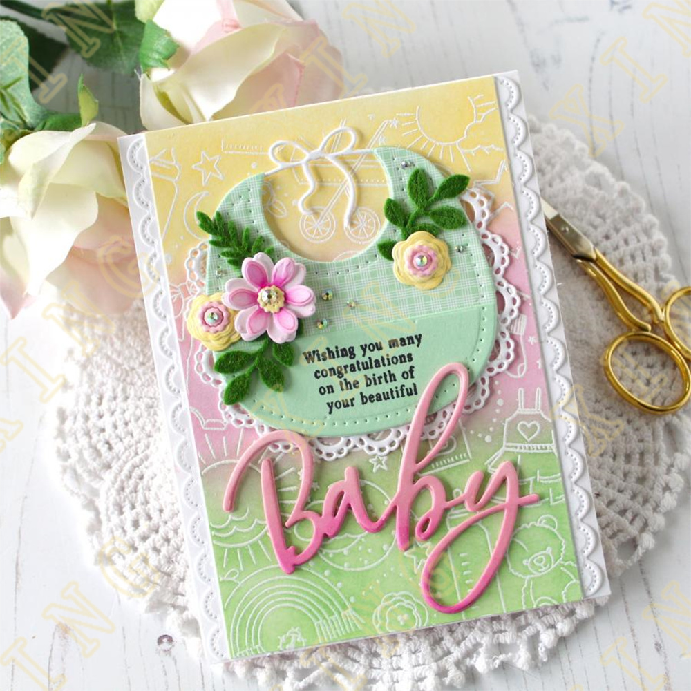 Metal Cutting Dies Stamps Sten - Baby Food Diary review and price
