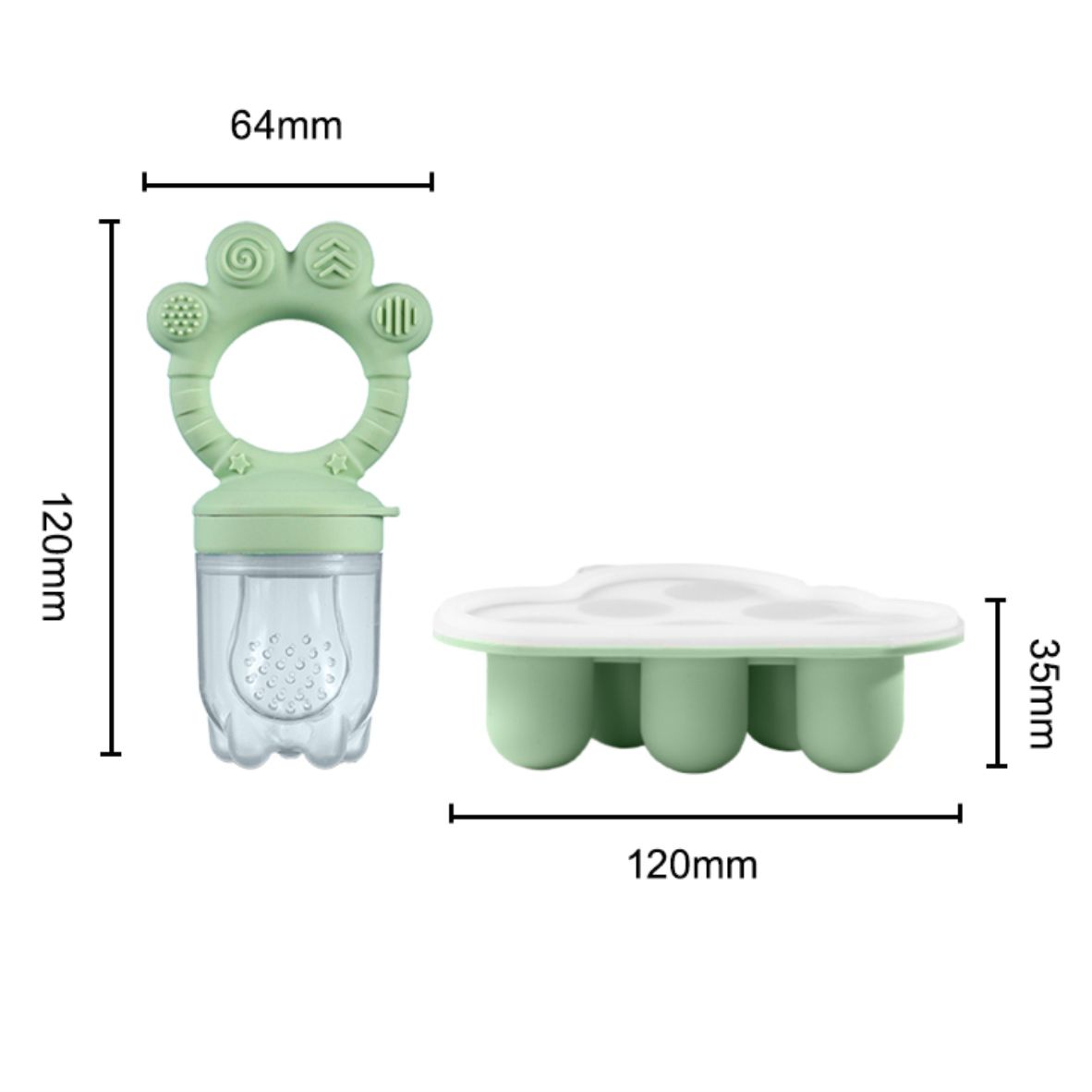 Baby Fruit Food Feeder & Freez - Freezer Tray Baby review and price
