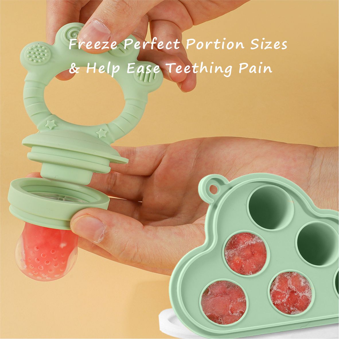 Baby Fruit Food Feeder & Freez - Freezer Tray Baby review and price
